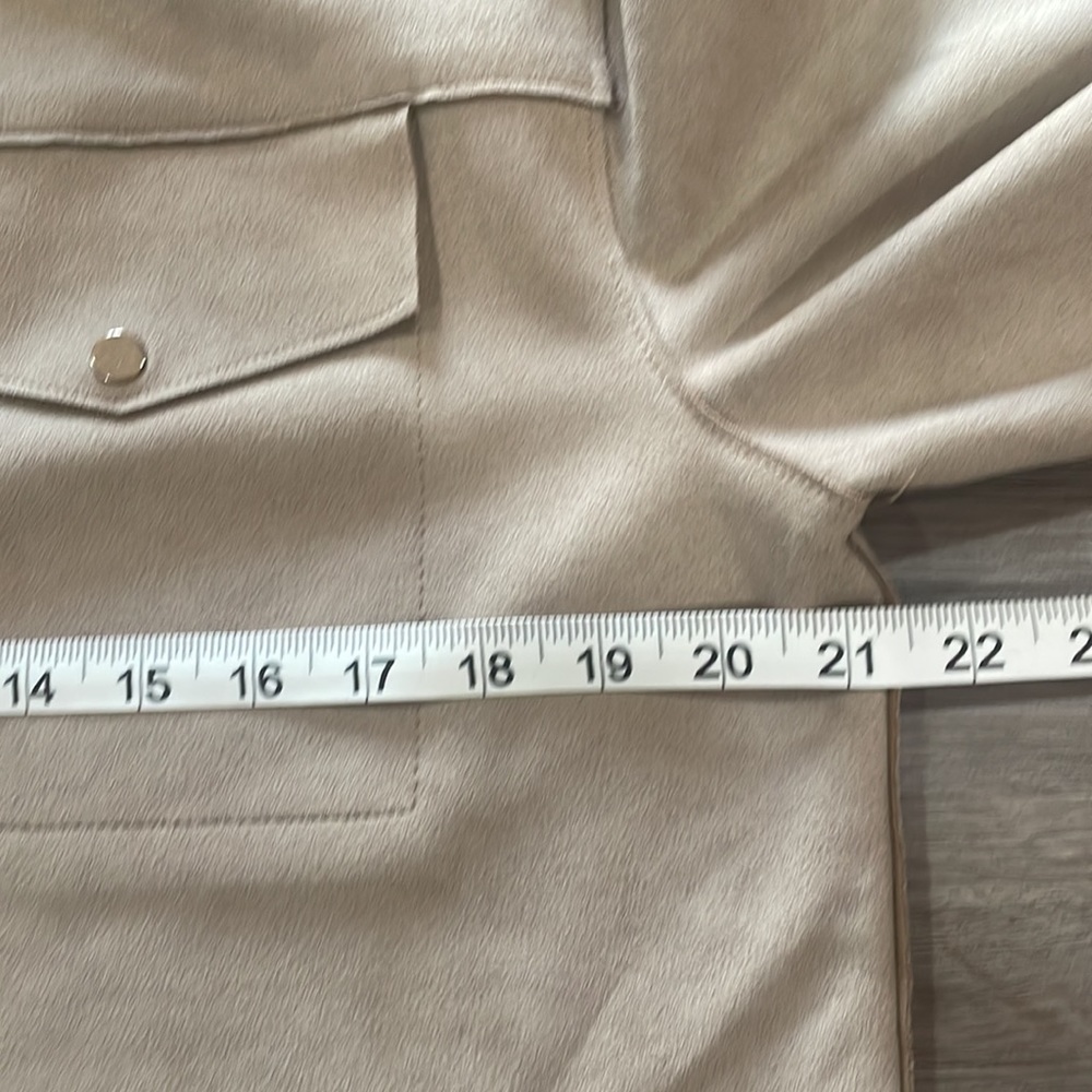Faux suede jacket - Picture 10 of 12